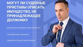 Как доказать приставу что нет имущества в Эстель Адони