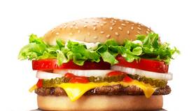 Сколько весит чизбургер в Burger King в Эстель Адони