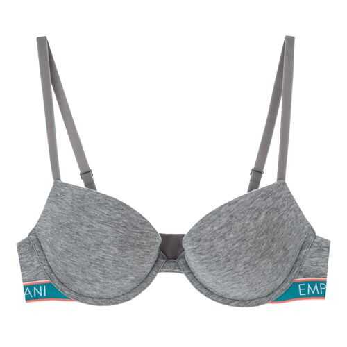 Бюстгальтер женский Emporio Armani 162394 0P317 серый 34A IT в Эстель Адони