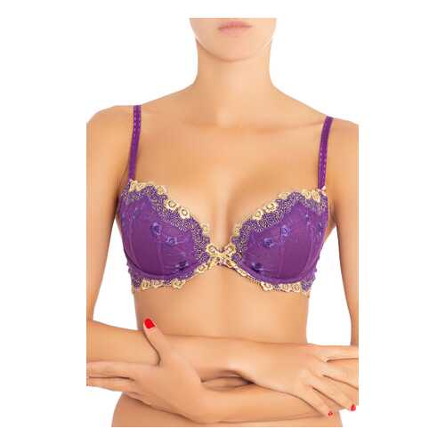 Бюстгальтер женский GRACIJA-RIM 10590-001587 фиолетовый 75A в Эстель Адони