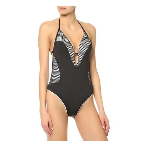 Купальник слитный женский Cotton Club INTERO 8DO FH OPTICAL черный 4 IT в Эстель Адони