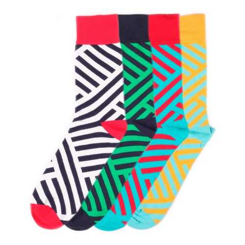 Набор носков Burning heels Diag Stripes разноцветный 42-45 в Эстель Адони