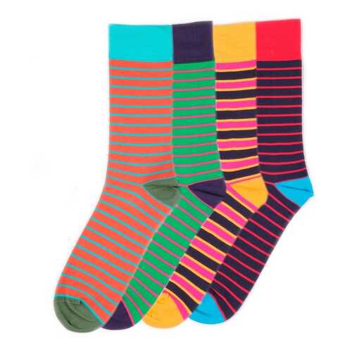 Набор носков Burning heels Horizontal Stripes разноцветный 42-45 в Эстель Адони
