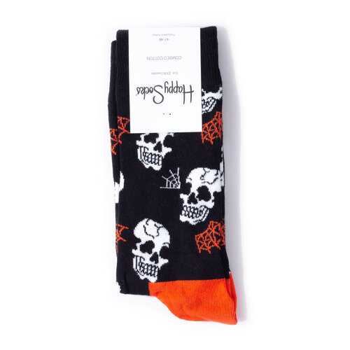 Носки Happy Socks Halloween Skull разноцветные 40-46 в Эстель Адони