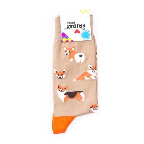 Носки St.Friday Socks Корги разноцветные 38-41 в Эстель Адони