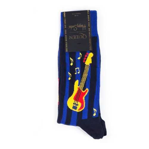Носки унисекс Happy Socks Happy Socks x Queen Another One Bites The Dust синие 41-46 в Эстель Адони