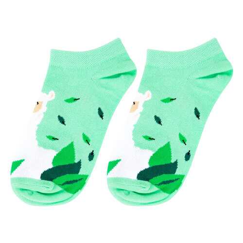 Носки женские Kawaii Factory Ламы зеленые 36-39 в Эстель Адони