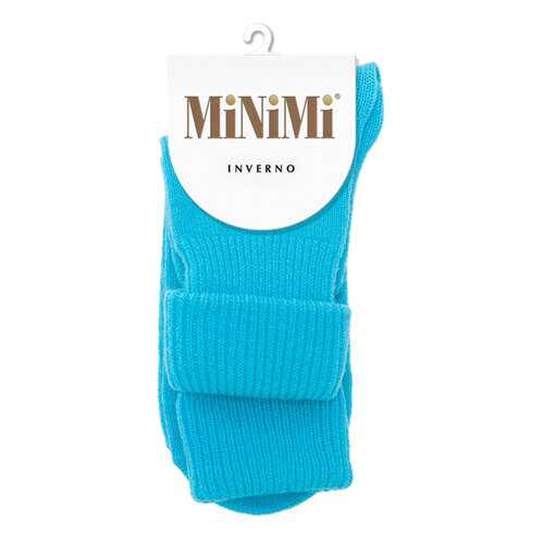 Носки женские MiNiMi MINI INVERNO 3301 голубые one size в Эстель Адони