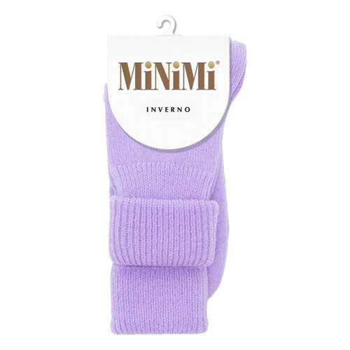 Носки женские MiNiMi MINI INVERNO 3301_lilla фиолетовые one size в Эстель Адони