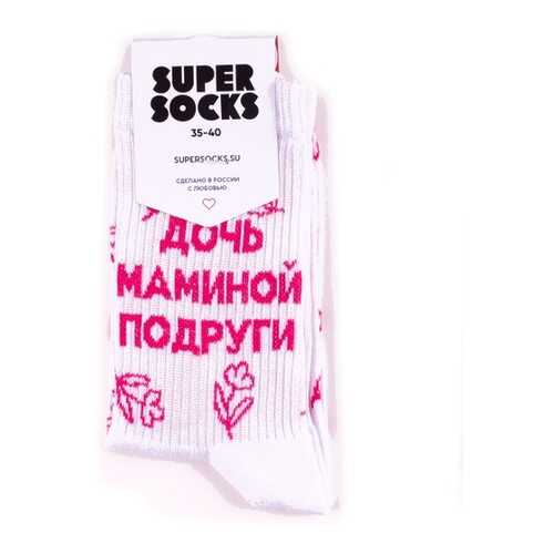 Носки женские Super Socks Doch белые 36-40 в Эстель Адони