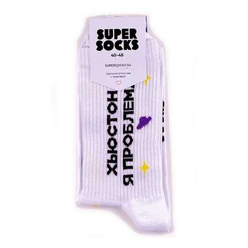 Носки женские Super Socks Houston белые 36-40 в Эстель Адони