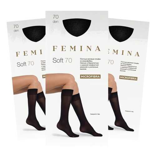 Набор гольфов женских FEMINA Soft 70 черных one size в Эстель Адони