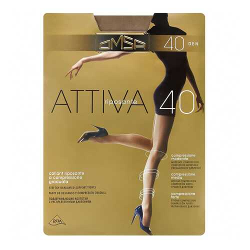 Колготки Omsa ATTIVA 40 / Camoscio (Темный загар) / 5 (XL) в Эстель Адони