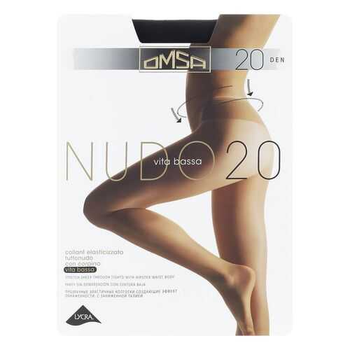 Колготки Omsa NUDO 20 VITA BASSA / Nero (Черный) / 4 (L) в Эстель Адони