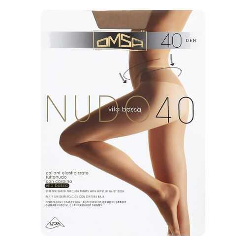 Колготки Omsa NUDO 40 VITA BASSA / Daino (Загар) / 2 (S) в Эстель Адони