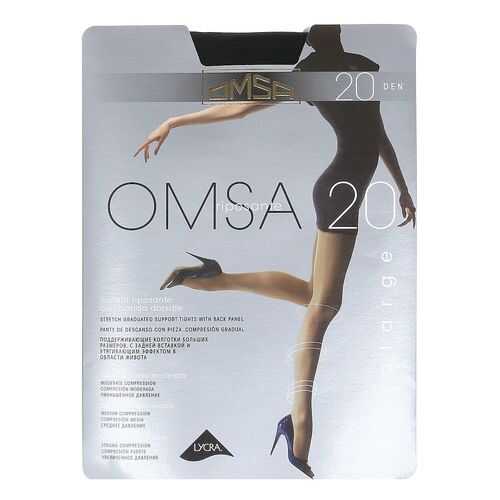 Колготки Omsa OMSA 20 / Nero (Черный) / 5 (XL) в Эстель Адони