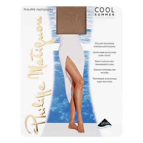 Колготки Philippe Matignon COOL SUMMER 8 / The (Чай) / 4 (L) в Эстель Адони