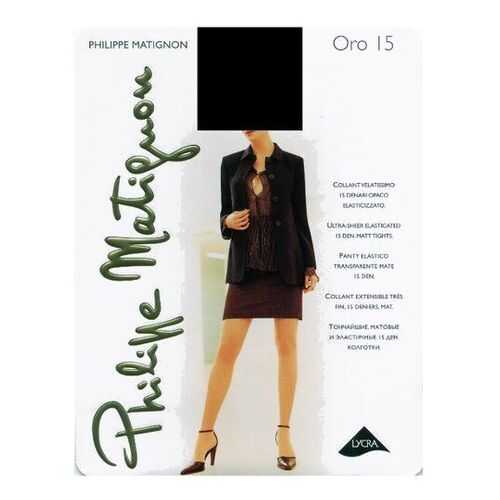 Колготки Philippe Matignon ORO 15 / Nero (Черный) / 3 (M) в Эстель Адони